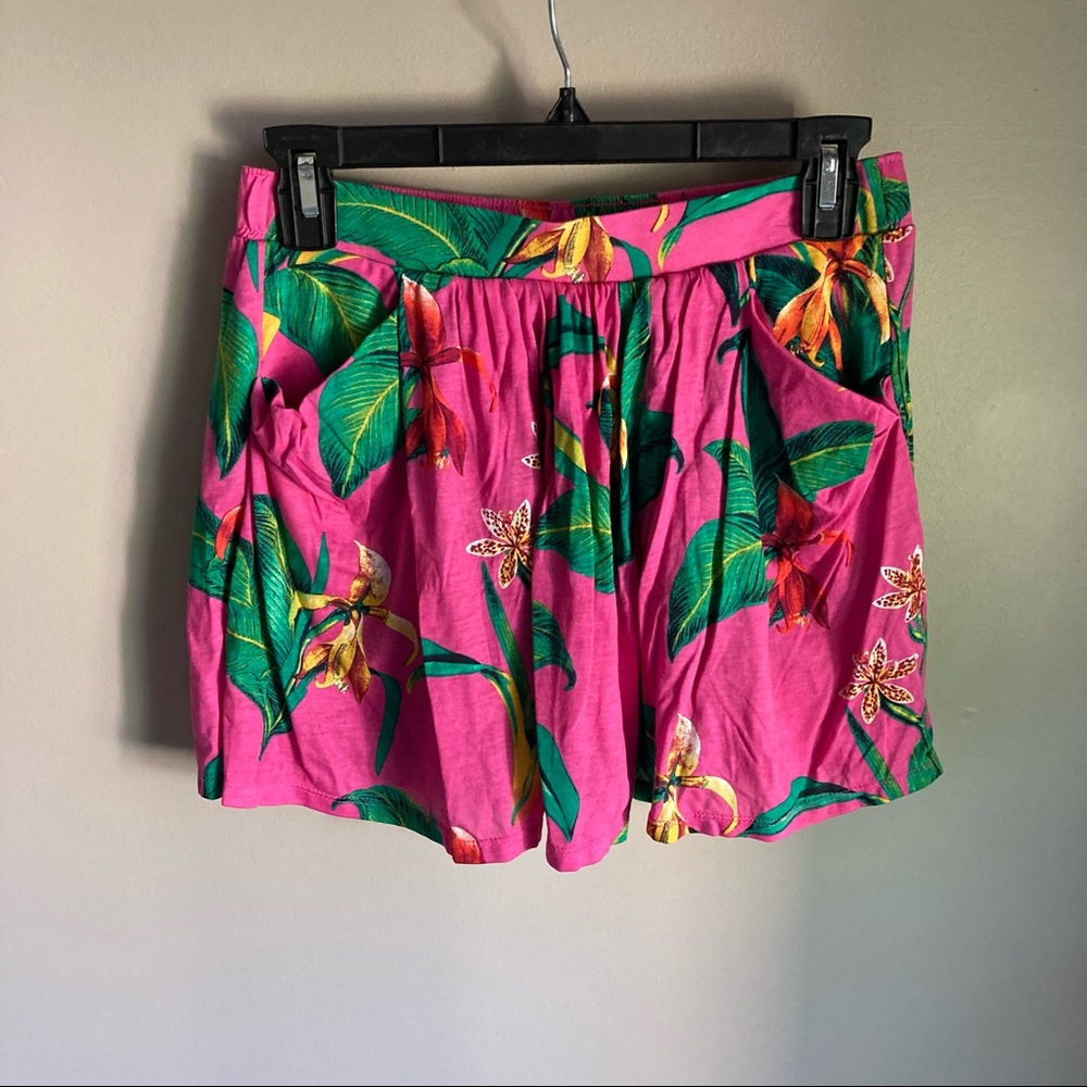 Gap Kids Size XXL 14-16 Tropical Floral Skort